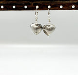 Hjerteformet Glasperler – Lys Grå (12,5x15mm) - Uniq Perler - 114475