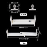 Holder Til Knytning og Fletning – Justerbar (20x4,6x8,4cm) - Uniq Perler - 595348