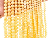 Honning Kalsit - Gul (10mm) - Uniq Perler - 115373