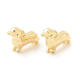 Hunde Vedhæng – 18K Forgyldt (10x4x16mm) - Uniq Perler - 0000014708