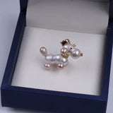 Hunde Vedhæng Lavet af Ferskvandsperler - Uniq Perler - 034721