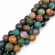 Indian Agat Perler – Runde (14mm) - Uniq Perler - 126116