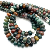 Indian Agat, rondel formet (5x8 mm) - Uniq Perler - 644677