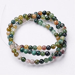 Indian Agate – Round (8mm) - Uniq Perler - 112944
