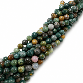 Indian Agat – Runde (8mm) - Uniq Perler - 112944