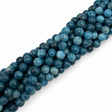 Jade - Blå, Runde (8-8,5mm) - Uniq Perler - 1111489950