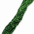 Jade – Grøn, Runde (4mm) - Uniq Perler - 115912