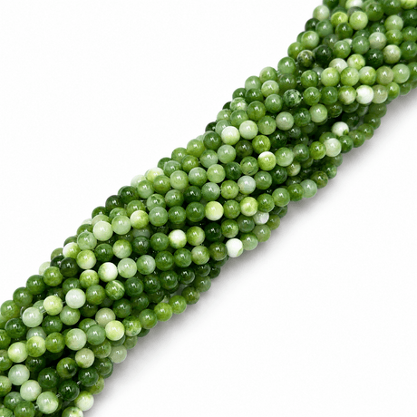 Jade - Grønne Nuancer (6mm) - Uniq Perler - 193741