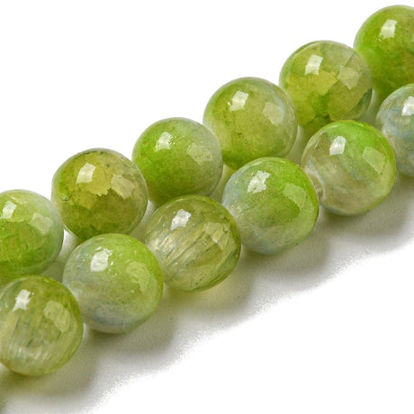 Jade Jade, lime grøn, 6mm