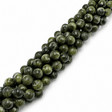 Jade -Mørk Grøn-Runde (12mm) - Uniq Perler - 123257