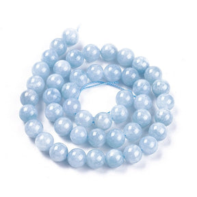 Jade Perler – Blå - Runde (8mm) - Uniq Perler - 122437