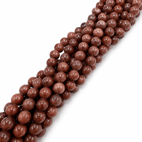 Jade Perler – Brun, Runde (8mm) - Uniq Perler - 123652