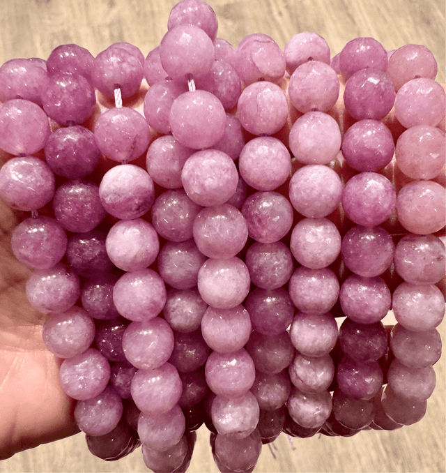 Jade Perler, Facetteret, (10mm) - Uniq Perler - 0001489190