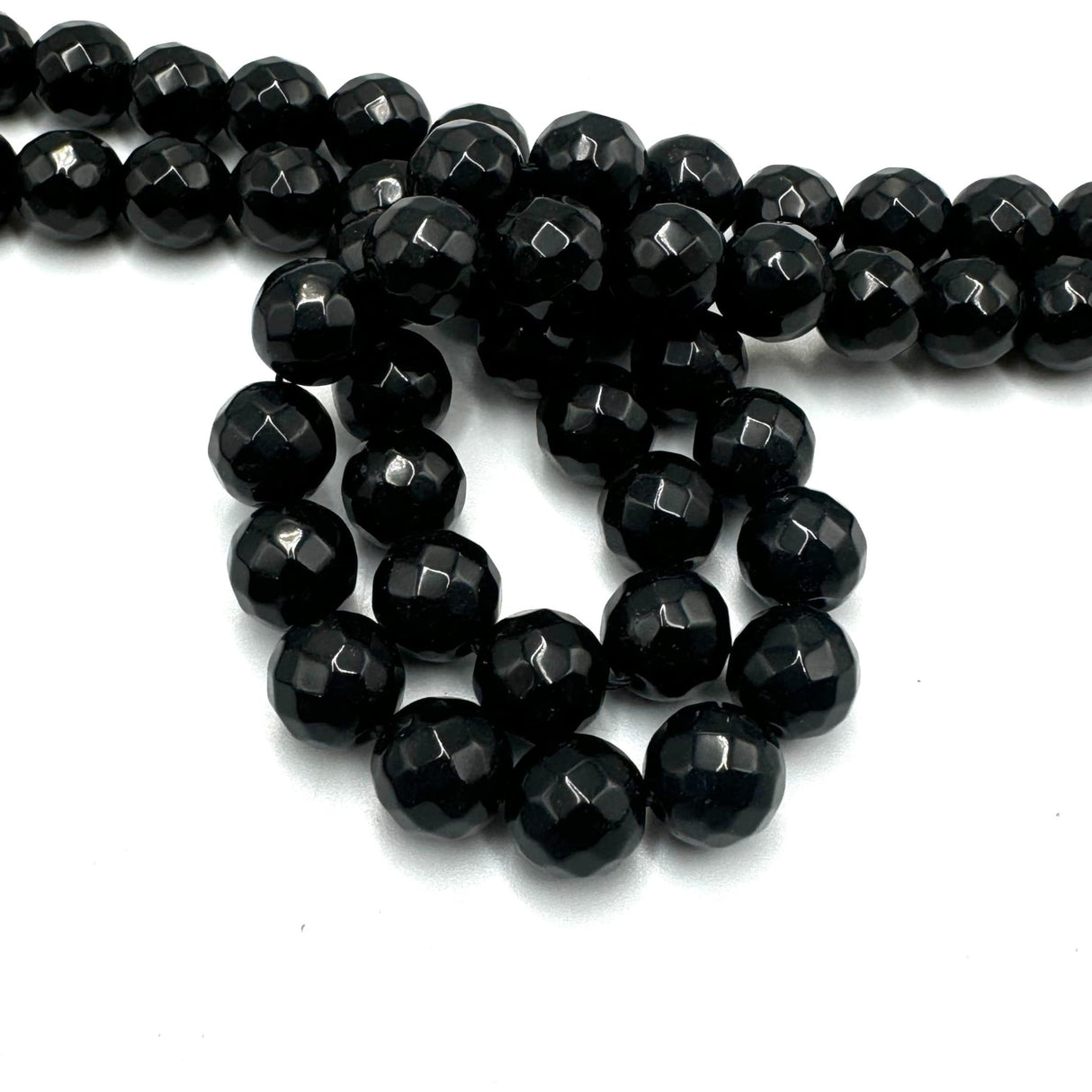 Jade Perler, Facetteret, 12mm - Uniq Perler - 113203