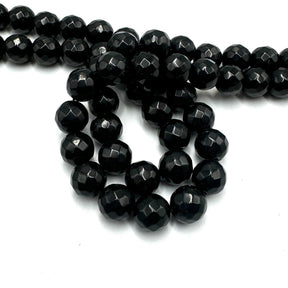 Jade Beads, Faceted, 12mm - Uniq Perler - 113203