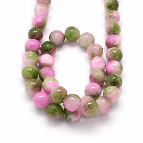 Jade Perler, Farge Mix, (8mm) - Uniq Perler - 117296