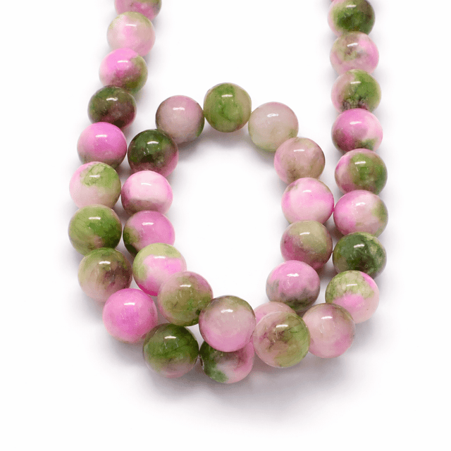 Jade Perler, Farge Mix, (8mm) - Uniq Perler - 117296