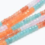 Jade Perler, Farve Mix, Rondel, (4x3mm) - Uniq Perler - 635383