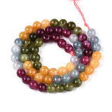 Jade Perler – Farve Mix, Runde (6-6,5mm) - Uniq Perler - 121765