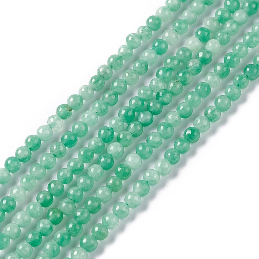 Jade Perler, Grøn, (2,4mm) - Uniq Perler - 111592