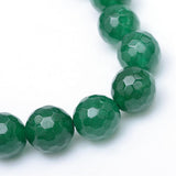 Jade Perler, Grøn, Facetteret, (10mm) - Uniq Perler - 0001489192