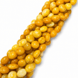 Jade Perler – Gul, Nuggets (9,5~13x9~12x9~15mm) - Uniq Perler - 123750