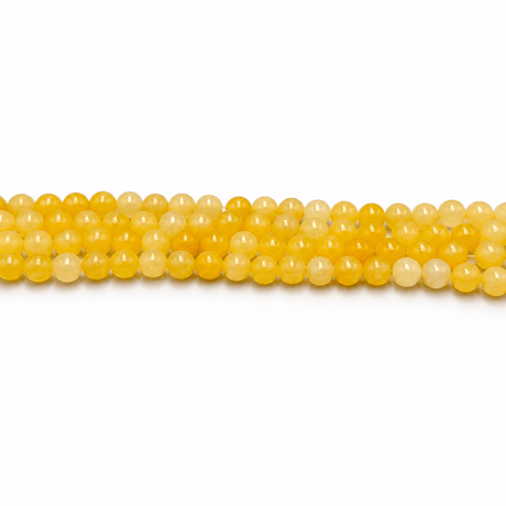 Jade Perler – Gul, Runde (6mm) - Uniq Perler - 126045