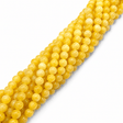 Jade Perler – Gul, Runde (8mm) - Uniq Perler - 124524