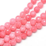 Jade Perler - Koral, Facetteret (8mm) - Uniq Perler - 1247962