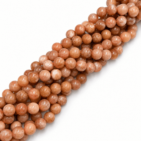 Jade Perler – Koral, Runde (12mm) - Uniq Perler - 1974913