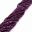 Jade Perler – Lilla, Facetterede, Runde (6mm) - Uniq Perler - 126034