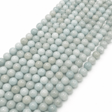 Jade Perler - Lys Blå (10mm) - Uniq Perler - 146284