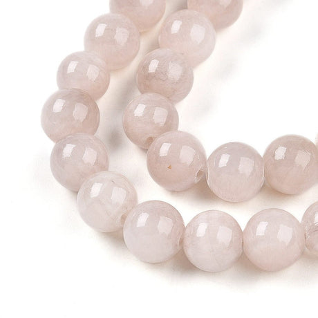 Jade Perler, Lys Brun, Runde, (8mm) - Uniq Perler - 466848