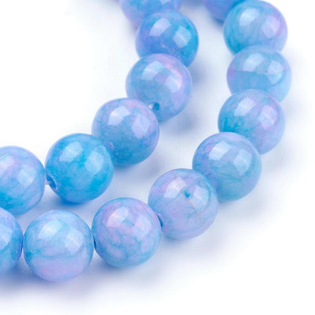 Jade Perler – Mix Farver (8mm, 10 Strenge) - Uniq Perler - 69849