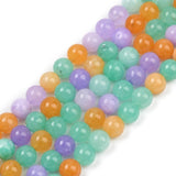 Jade Perler - Mix Farver, Runde (8mm) - Uniq Perler - 114682