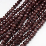 Jade Perler – Mørkerød, Runde (8mm) - Uniq Perler - 126075