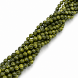 Jade Perler – Olivengrøn, Runde (8mm) - Uniq Perler - 126077