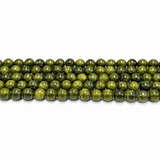 Jade Perler – Olivengrøn, Runde (8mm) - Uniq Perler - 126077