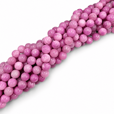Jade Perler - Orkide Rosa (10mm) - Uniq Perler - 116173