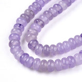 Jade Perler - Rondel, Lilla (4,5mm) - Uniq Perler - 114913