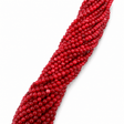 Jade Perler – Runde, Røde (4mm) - Uniq Perler - 116518