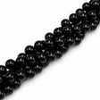 Jade Perler – Runde, Sort (14mm) - Uniq Perler - 125222