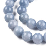 Jade Perler, Stål Blå, (10mm) - Uniq Perler - 1438481223