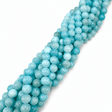 Jade Perler – Turkis, Runde (8mm) - Uniq Perler - 123650