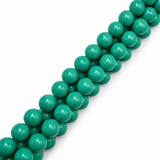 Jade - Runde Grøn (12mm) - Uniq Perler - 116998