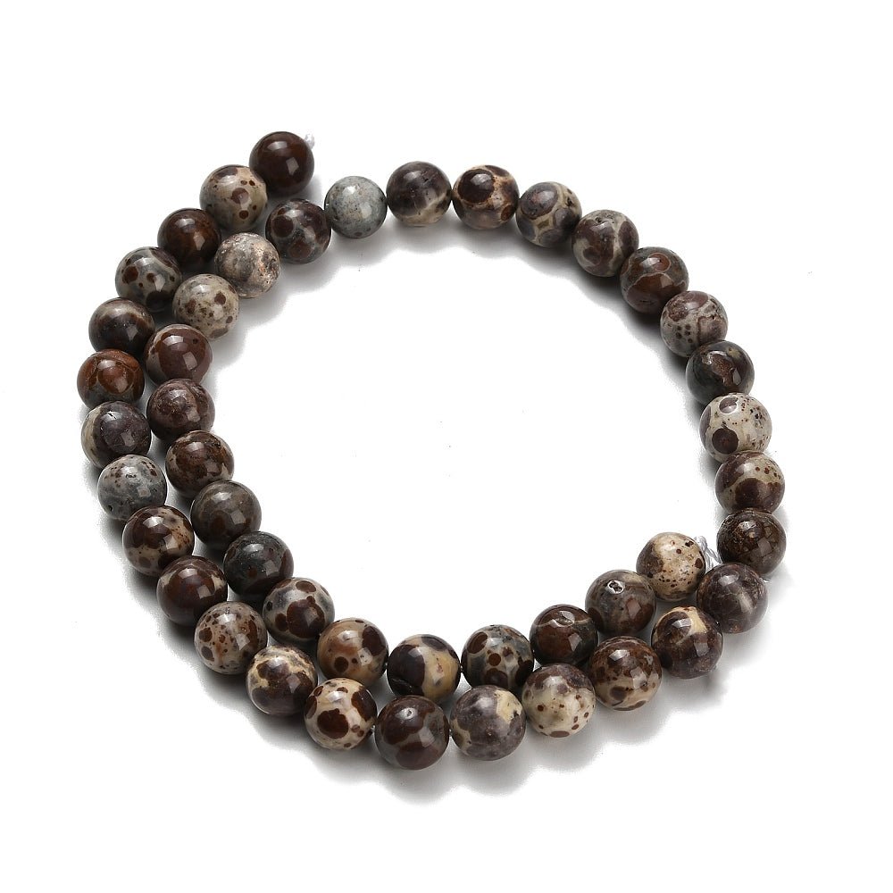 Jaspis Perler – Runde (8~8.5mm) - Uniq Perler - 