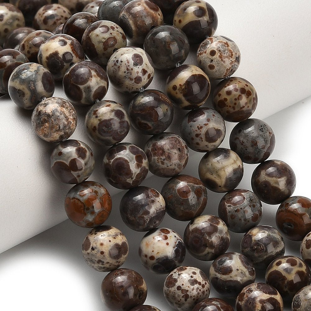 Jaspis Perler – Runde (8~8.5mm) - Uniq Perler - 