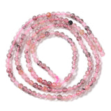 Jordbær Kvarts – Facetteret (2,5mm) - Uniq Perler - 1111490356