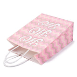 Jule Gavepose i Papir – Mix Motiver, Rektangel (18x15x8cm) 10 stk - Uniq Perler - 