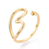 Justerbar Ring med Hjerte – Til Top/anboret Perle - Uniq Perler - 115790